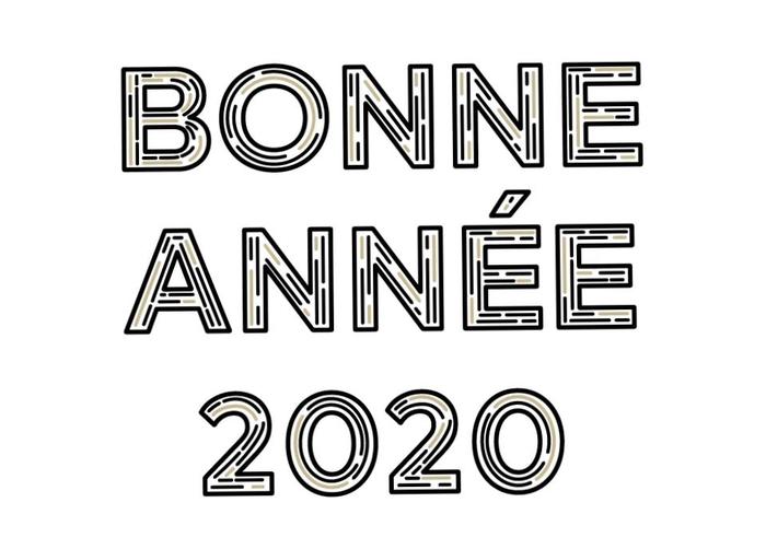 BONNE ANNÉE 2020